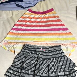 2 skirts